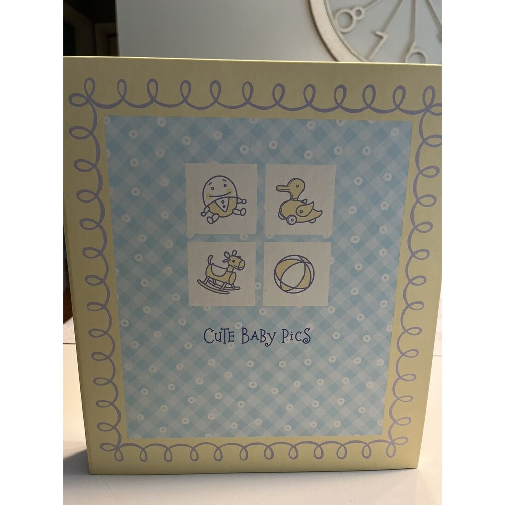 NIB - Vintage Hallmark Baby Photo Album “Baby Toys” Shower Gift